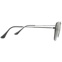 Ray-Ban Sunglasses Frank Legend RB3857 919931 Polished Black Green G-1