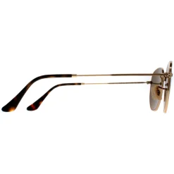 Ray-Ban Sunglasses Hexagonal 3548N 001/57 Gold Brown Polarized 51mm
