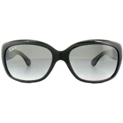 Ray-Ban Sunglasses Jackie Ohh 4101 601/T3 Shiny Black Grey Gradient Po