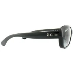 Ray-Ban Sunglasses Jackie Ohh 4101 601/T3 Shiny Black Grey Gradient Po