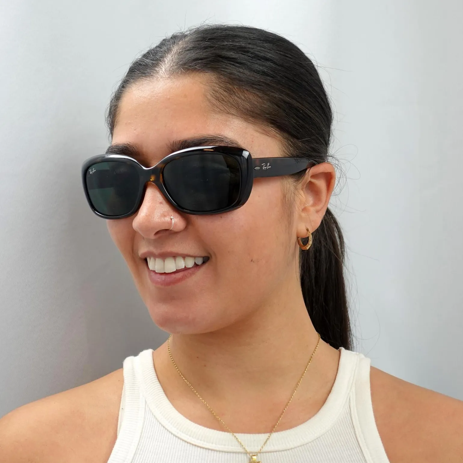Ray-Ban Sunglasses Jackie Ohh 4101 710 Havana Green