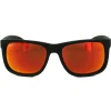 Ray-Ban Sunglasses Justin 4165 622/6Q Rubber Black Red Mirror