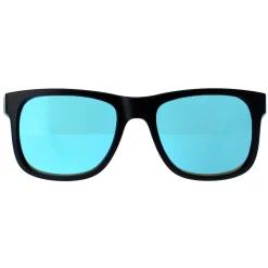 Ray-Ban Sunglasses Justin 4165 622/55 Rubber Black Blue Mirror