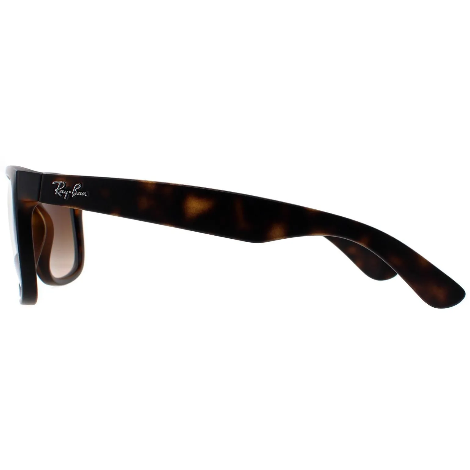 Ray-Ban Sunglasses Justin 4165 710/13 Rubber Light Havana Brown Gradie