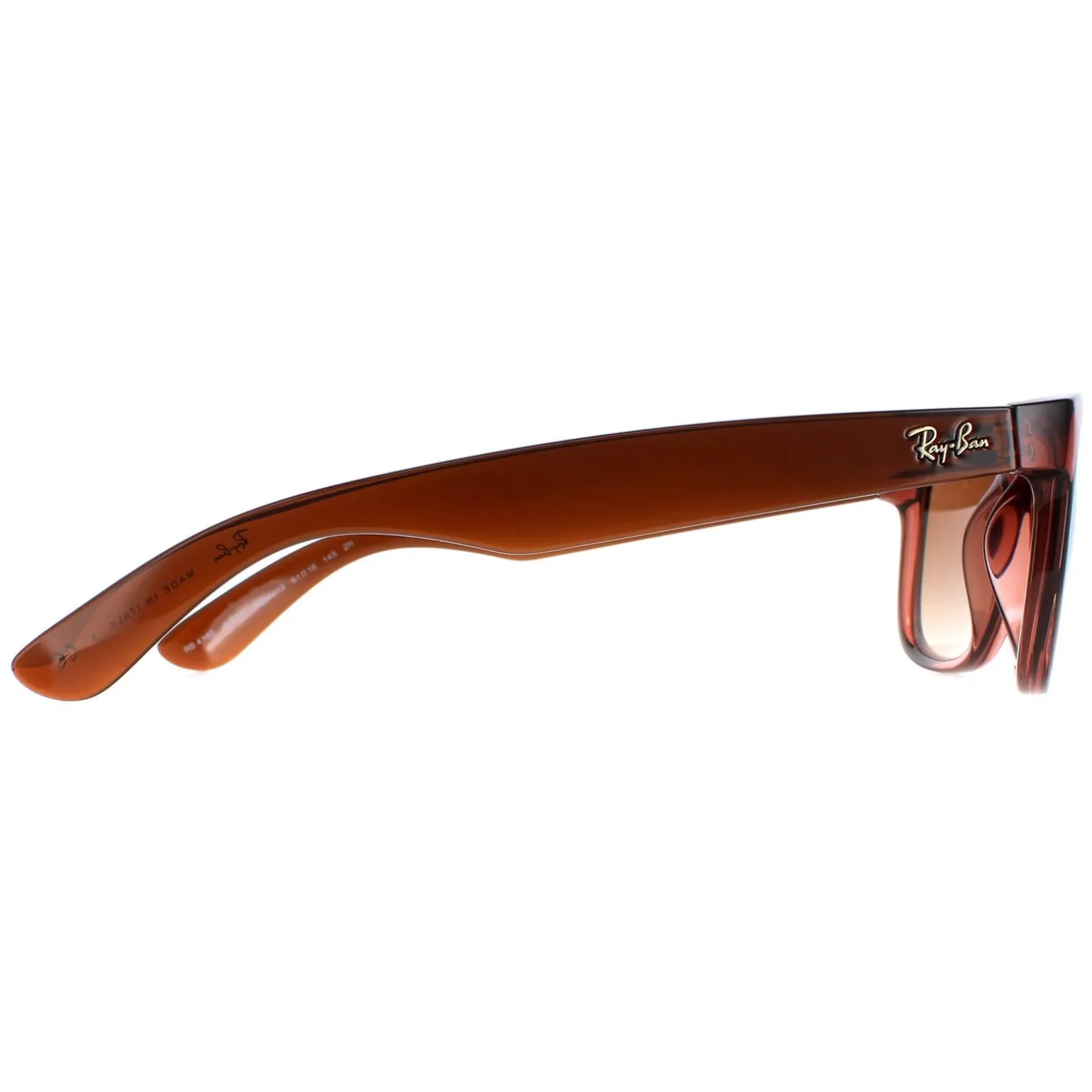 Ray-Ban Sunglasses Justin 4165 659413 Transparent Light Brown Brown Gr