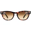 Ray-Ban Sunglasses Laramie RB2201 133451 Pink Havana Brown Gradient 54
