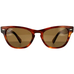 Ray-Ban Sunglasses Laramie RB2201 954/57 Striped Havana Brown Polarize