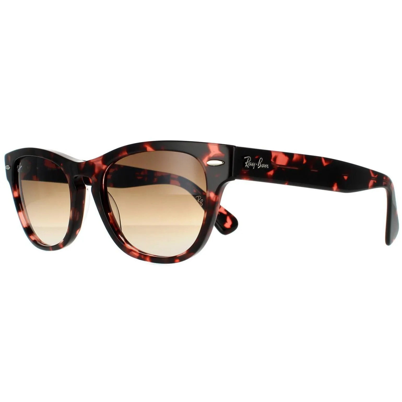 Ray-Ban Sunglasses Laramie RB2201 133451 Pink Havana Brown Gradient 54
