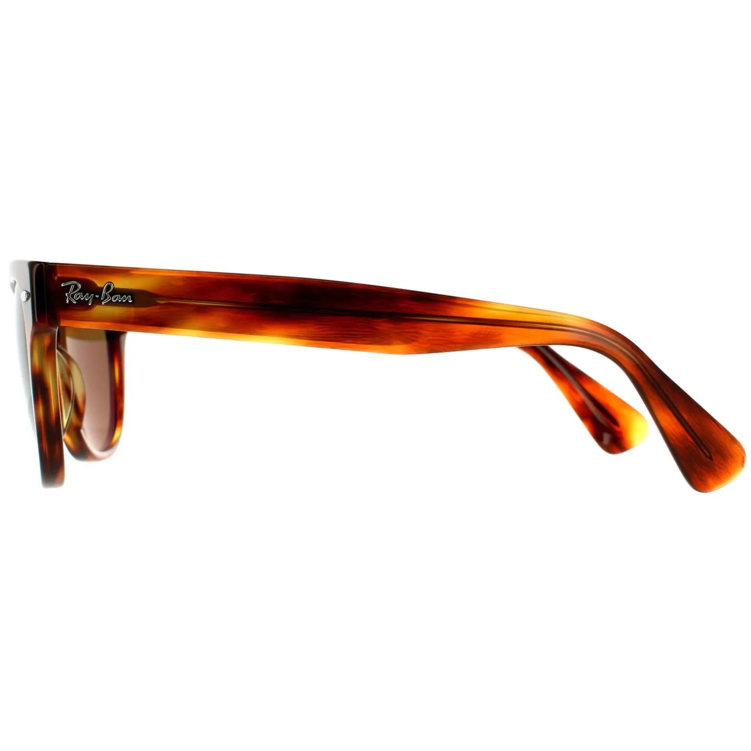 Ray-Ban Sunglasses Laramie RB2201 954/57 Striped Havana Brown Polarize