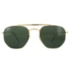 Ray-Ban Sunglasses Marshal 3648 001 Gold Green G-15