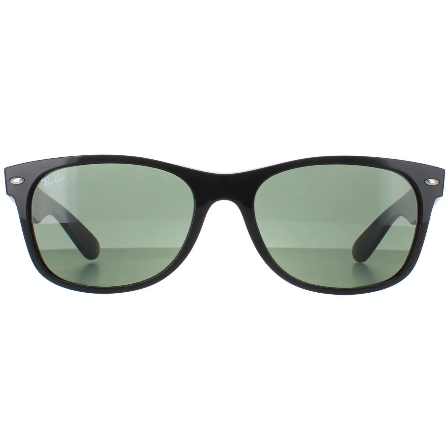 Ray-Ban Sunglasses New Wayfarer 2132 901L Black Green G-15 55mm