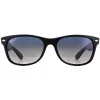 Ray-Ban Sunglasses New Wayfarer 2132 601S78 Matt Black Grey Blue Polar