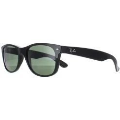 Ray-Ban Sunglasses New Wayfarer 2132 901L Black Green G-15 55mm