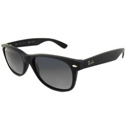 Ray-Ban Sunglasses New Wayfarer 2132 601S78 Matt Black Grey Blue Polar