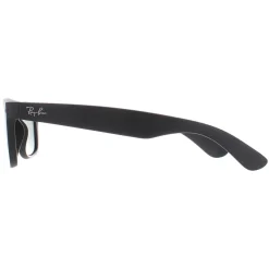 Ray-Ban Sunglasses New Wayfarer 2132 622 Black Rubber Green Medium 55m