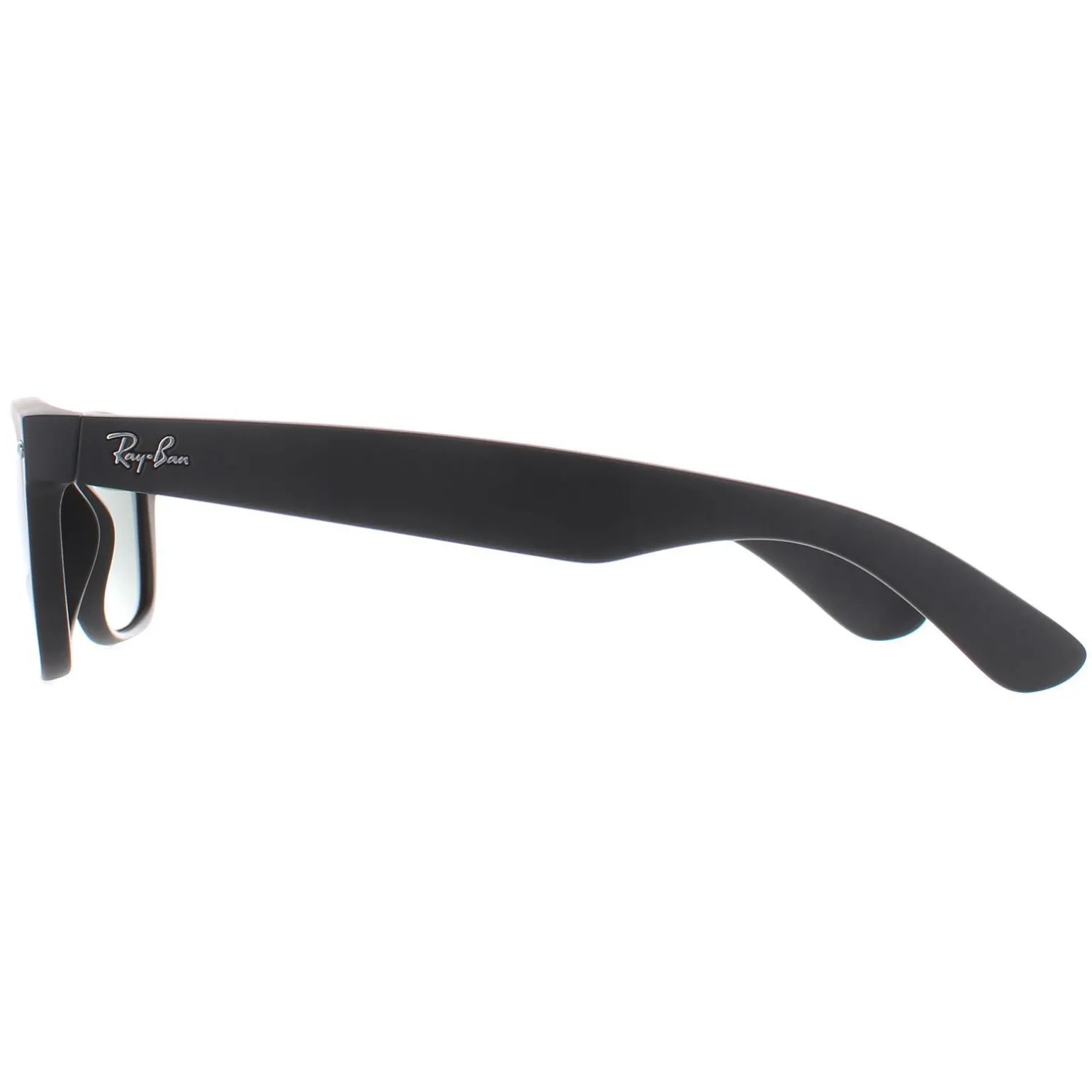 Ray-Ban Sunglasses New Wayfarer 2132 622 Black Rubber Green Medium 55m
