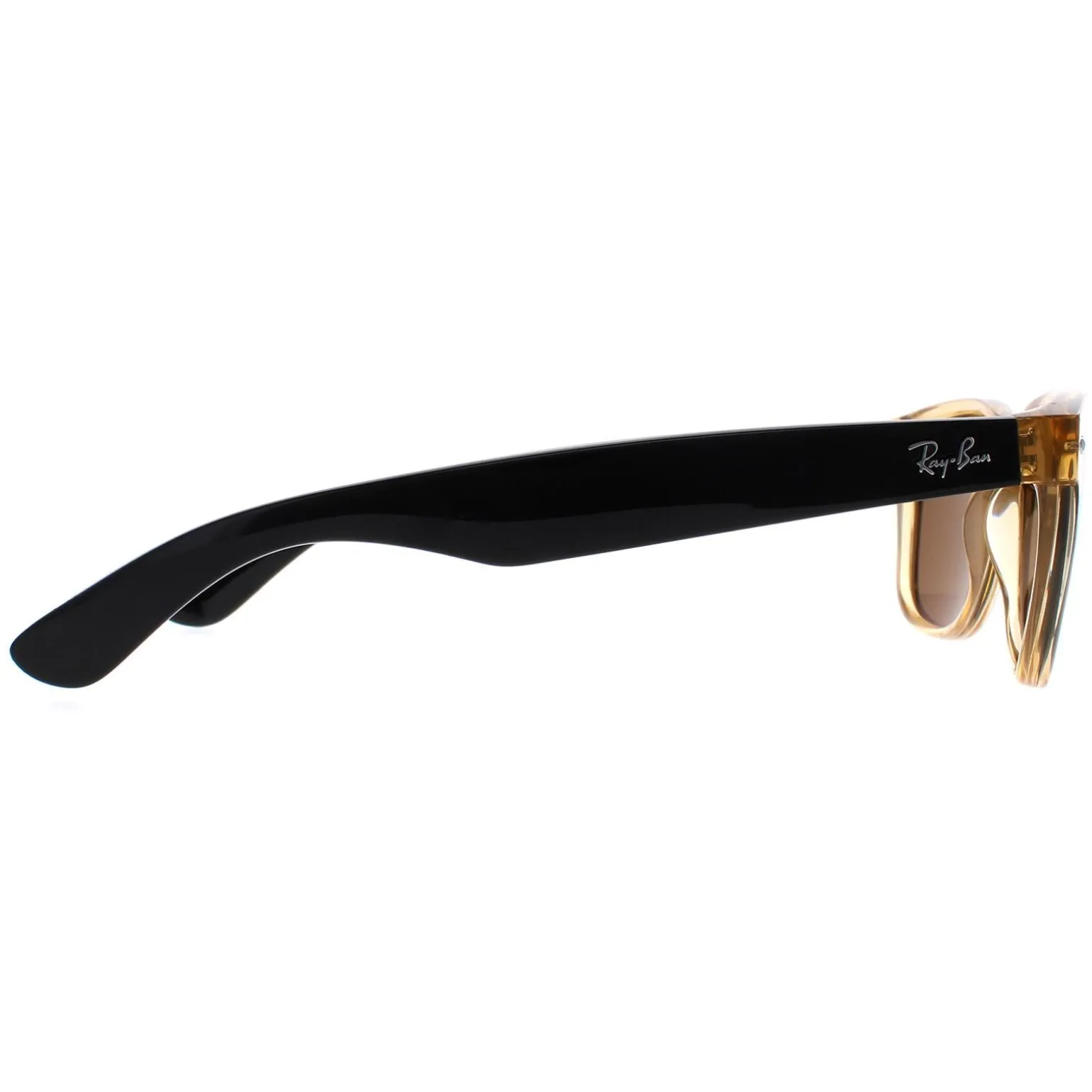 Ray-Ban Sunglasses New Wayfarer 2132 945/57 Honey Crystal Brown Polari