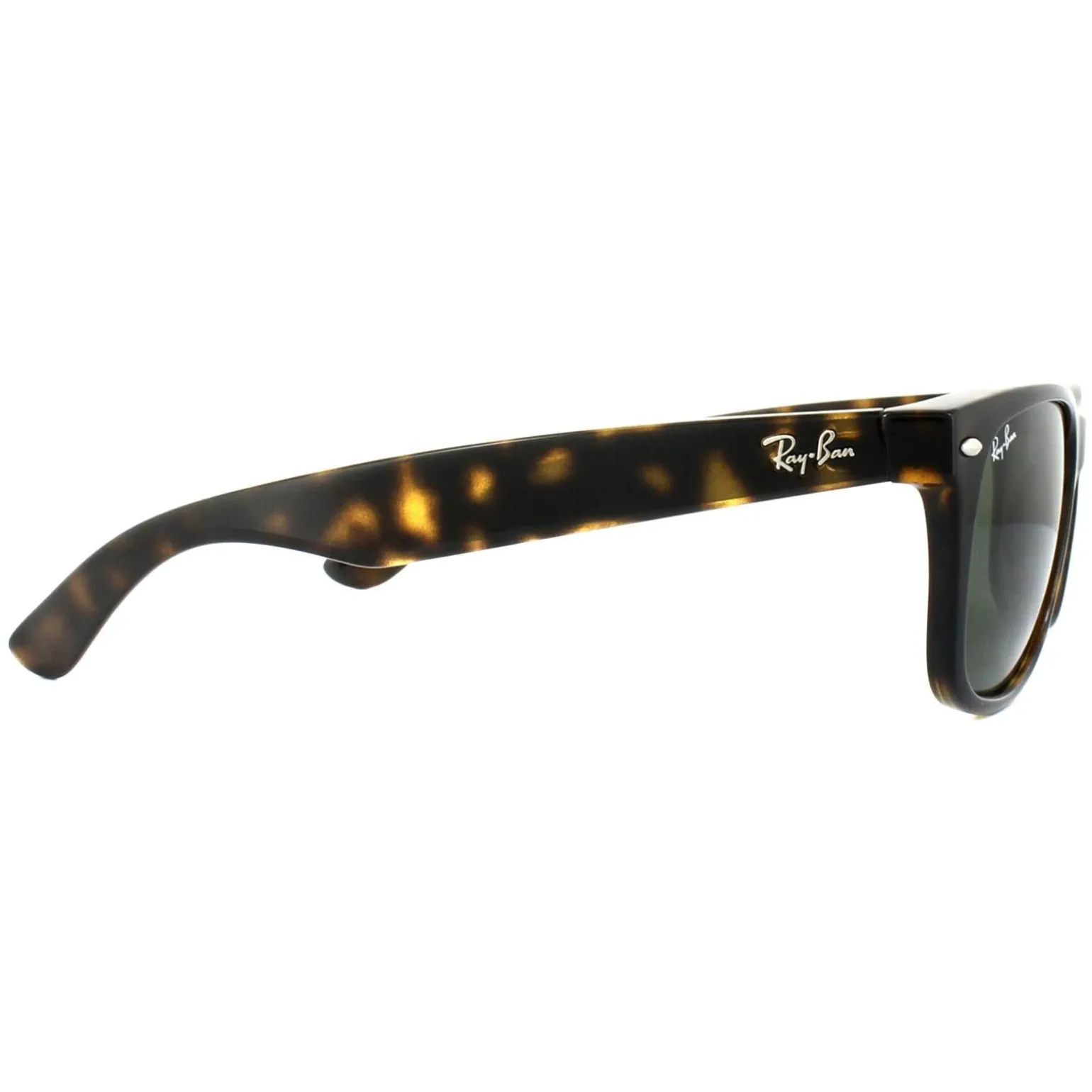 Ray-Ban Sunglasses New Wayfarer 2132 902/58 Tortoise Green Polarized 5