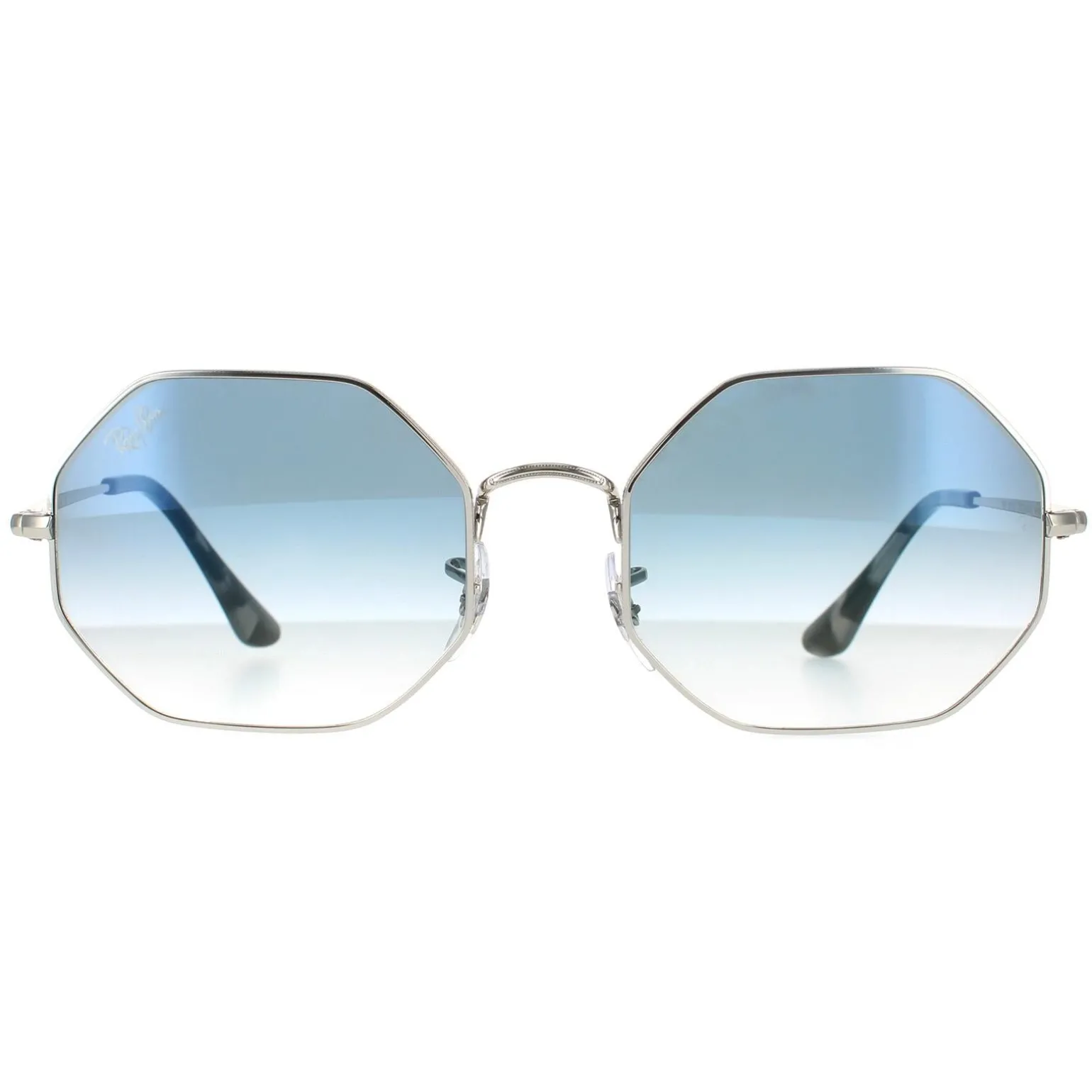 Ray-Ban Sunglasses Octagon RB1972 91493F Silver Blue Gradient 54mm
