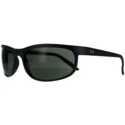 Rayban Sunglasses Predator 2 2027 Black Matt Black Green W1847