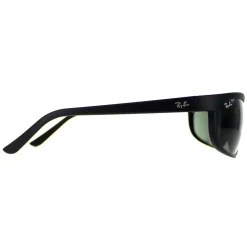 Rayban Sunglasses Predator 2 2027 Black Matt Black Green W1847