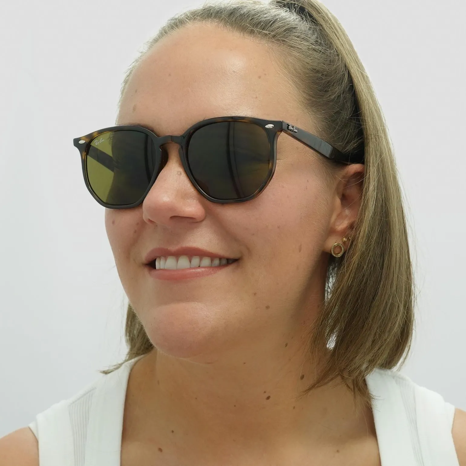Ray-Ban Sunglasses RB4306 710/73 Havana Brown B-15