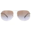 Ray-Ban Sunglasses RB3387 003/68 Silver Brown Gradient