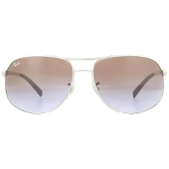 Ray-Ban Sunglasses RB3387 003/68 Silver Brown Gradient