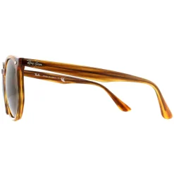 Ray-Ban Sunglasses RB4306 820/73 Striped Red Havana Dark Brown