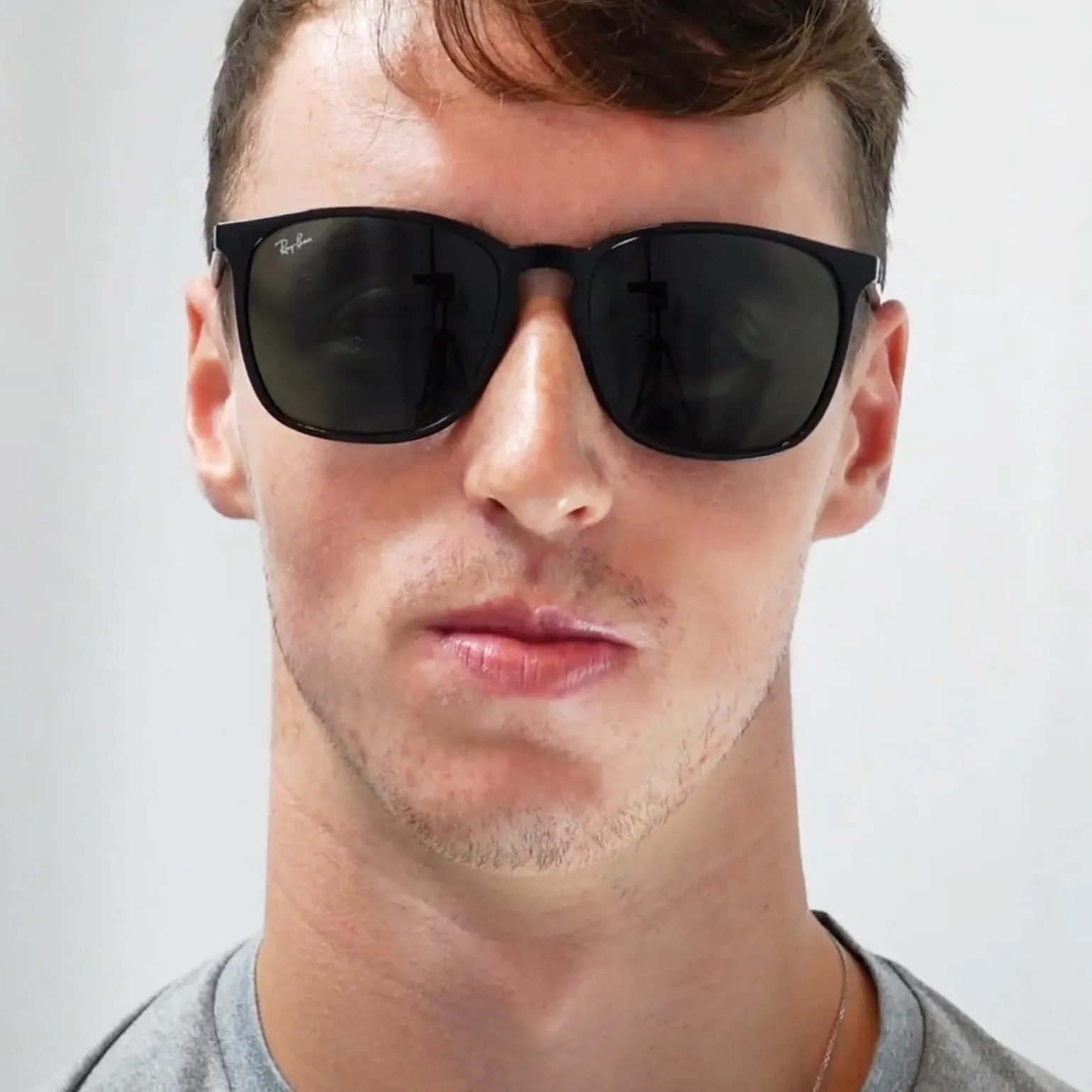 Ray-Ban Sunglasses RB4387 710/73 Tortoiseshell Brown