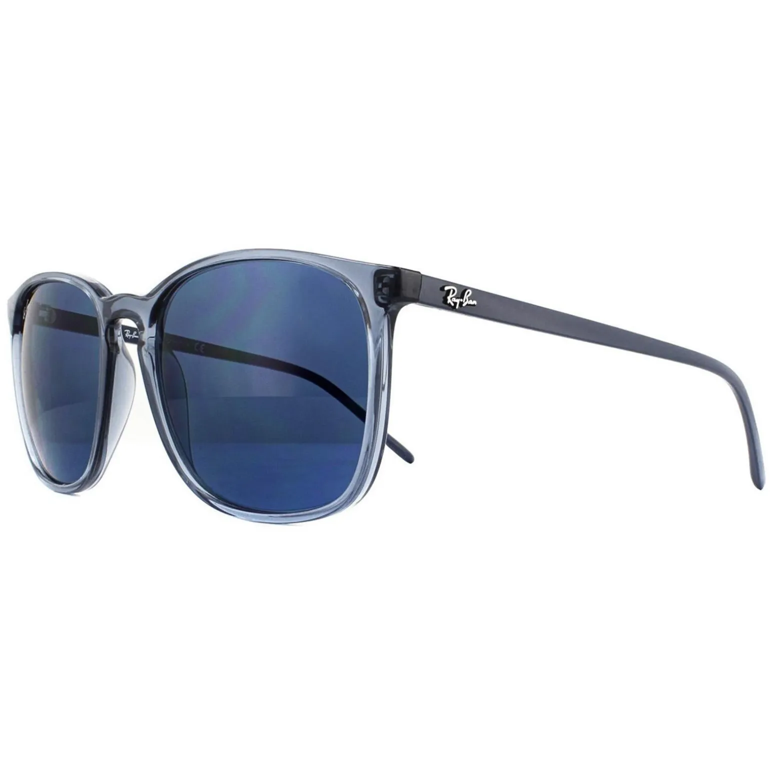 Ray-Ban Sunglasses RB4387 639980 Transparent Blue Blue Gradient