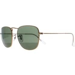 Ray-Ban Sunglasses RB3857 Frank 919631 Gold G-15 Green