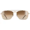 Ray-Ban Sunglasses RB3636 New Caravan 001/51 Gold Brown Gradient