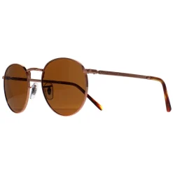 Ray-Ban Sunglasses RB3637 New Round 920233 Rose Gold Brown