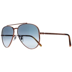 Ray-Ban Sunglasses RB3625 New Aviator 92023F Polished Rose Gold Blue G
