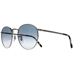 Ray-Ban Sunglasses RB3637 New Round 003/3F Silver Blue Gradient