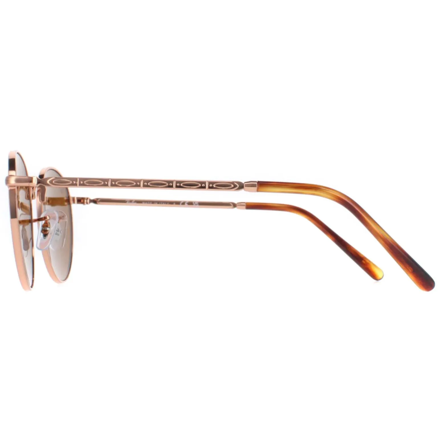 Ray-Ban Sunglasses RB3637 New Round 920233 Rose Gold Brown