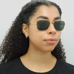 Ray-Ban Sunglasses RB3636 New Caravan 919631 Gold Green