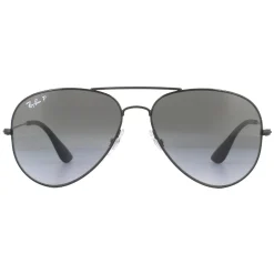 Ray-Ban Sunglasses RB3558 002/T3 Black Grey Polarized