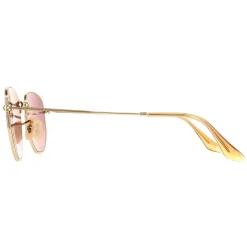 Ray-Ban Sunglasses RB3548N Hexagonal 912443 Arista Gold Brown Gradient