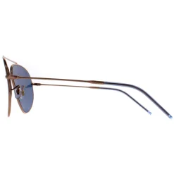 Ray-Ban Sunglasses RB0101S Aviator Reverse 92023A Rose Gold Blue