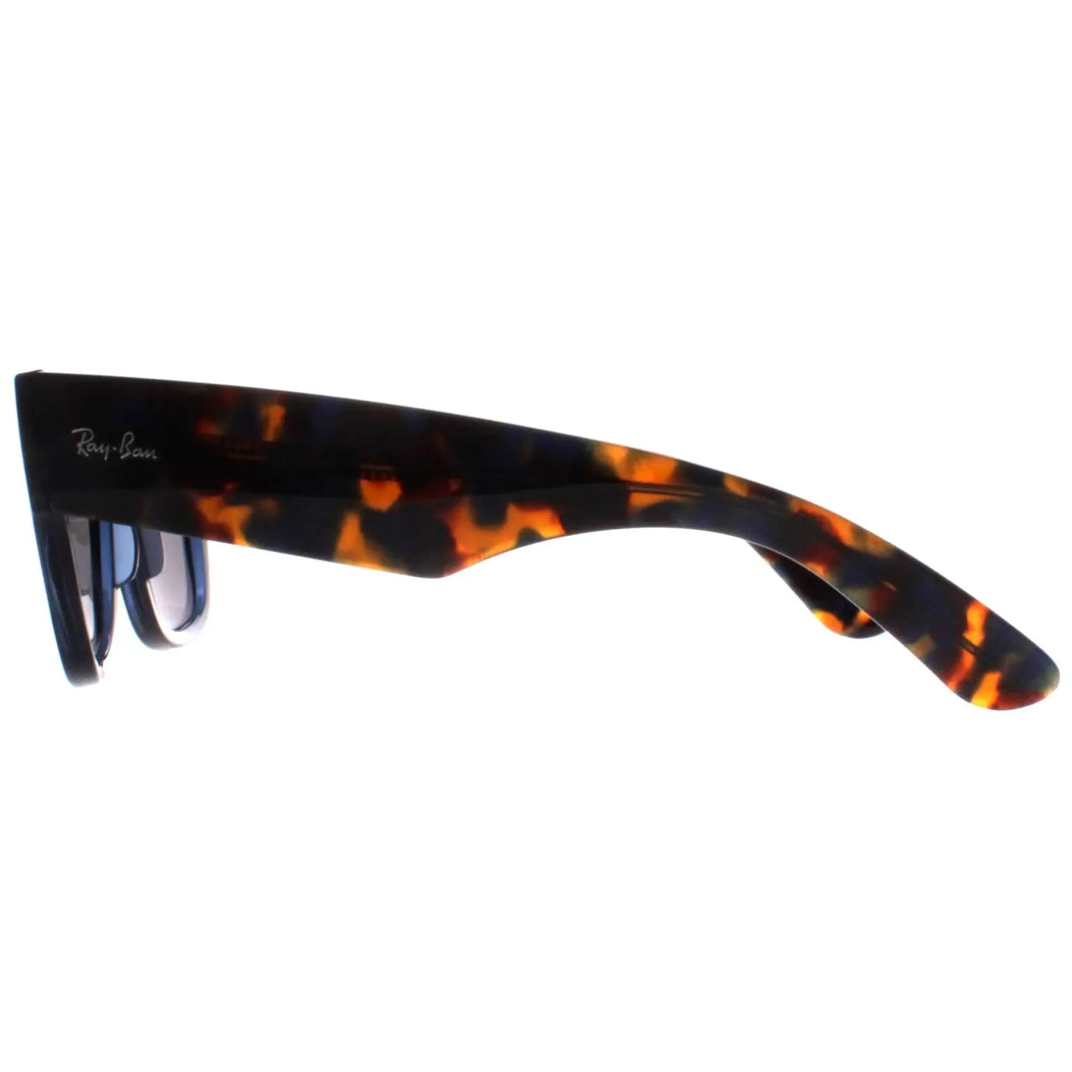 Ray-Ban Sunglasses RB0840S Mega Wayfarer 663804 Polished Transparent D