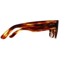 Ray-Ban Sunglasses RB0840S Mega Wayfarer 954/33 Polished Striped Havan