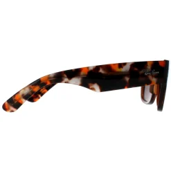 Ray-Ban Sunglasses RB0840S Mega Wayfarer 663693 Transparent Brown and