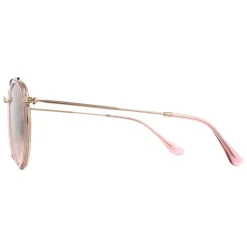 Ray-Ban Sunglasses Round Double Bridge 3647N 9069A5 Pink Pink Gradient