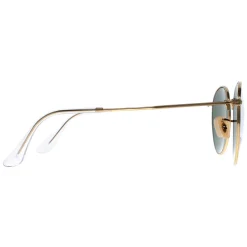 Ray-Ban Sunglasses Round Metal 3447 001 Gold Green 50mm
