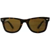 Ray-Ban Sunglasses Wayfarer 2140 Tortoise Brown Polarized 902/57 Mediu