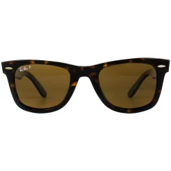 Ray-Ban Sunglasses Wayfarer 2140 Tortoise Brown Polarized 902/57 Mediu