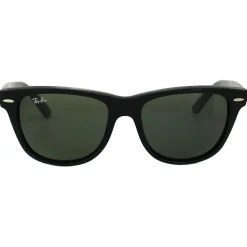 Ray-Ban Sunglasses Wayfarer 2140 901 Black Green G-15 Large 54mm