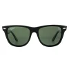 Ray-Ban Sunglasses Wayfarer 2140 901/58 Black Green G-15 Polarized Lar